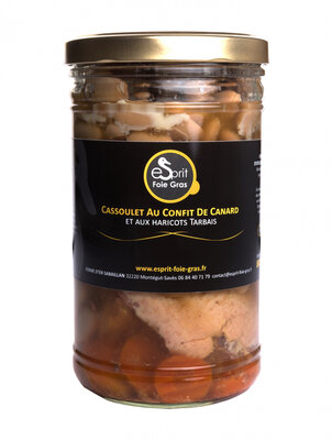 Cassoulet aux manchons de canard confits 800 g