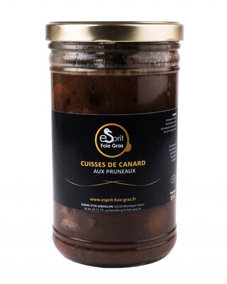 Cuisses de canard aux pruneaux - 850 g