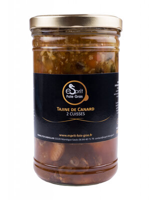 Tajine de canard (2 cuisses) - 850 g
