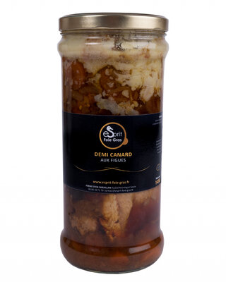 Demi canard aux figues - 1450 g