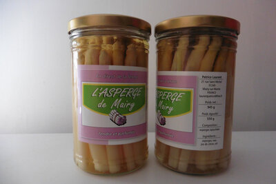 Bocal d'asperges 550 gr