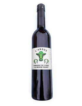 Vinaigre de cidre à la menthe poivrée