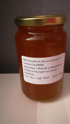 Miel de châtaignier