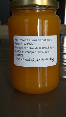 Miel de fleurs/tournesol cremeux