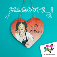 Coeur à suspendre – un schmoutz d’alsace