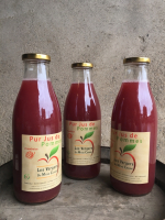 Jus de pommes cassis