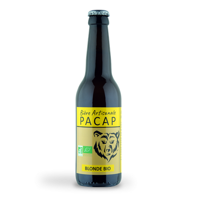 Bière artisanale blonde bio pacap