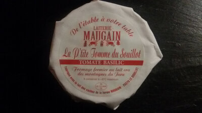La petite tomme du souillot tomate/basilic