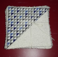 Lot de 6 carrés de coton