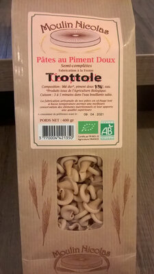 Trottole semi-complète au piment