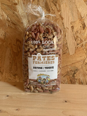 Pâtes nature/tomate coquillette