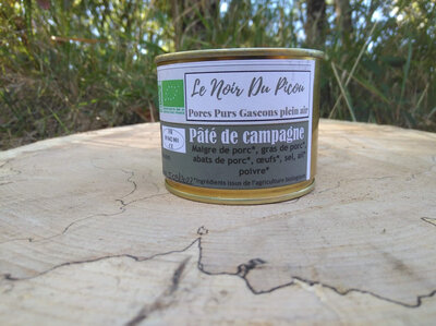 Pâté de campagne de porc pur gascon