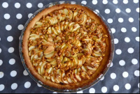 Tarte aux pommes caramel beurre sal?