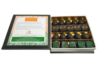 Ganaches aux saveurs azuréennes