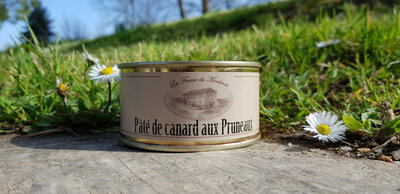 Pâté de canard aux pruneaux 185gr