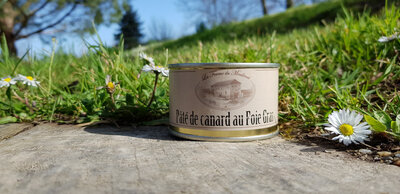Pâté de canard au foie gras 125gr