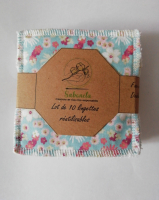 Lot de 10 lingettes printemps