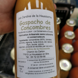 Gaspacho de concombre