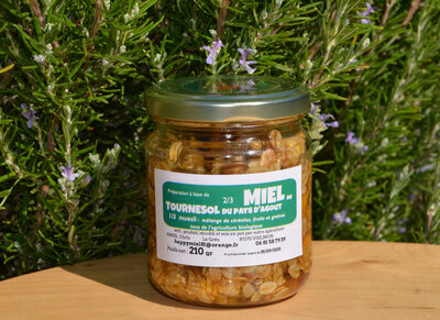 Miel de printemps et muesli bio