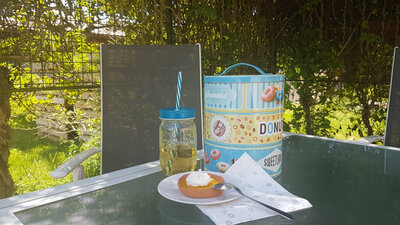 Bougie tartelette au citron