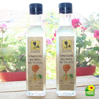 Vinaigre au miel de tilleul