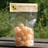Boules fourrées miel