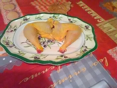 Cuisses du poulet