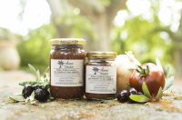 Délice d'olives, tomates et oignons