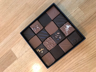 Ballotin de 32 chocolats