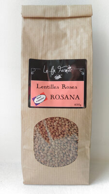 Lentilles roses rosana