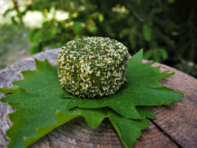Crottin frais aromatisé ail et fines herbes