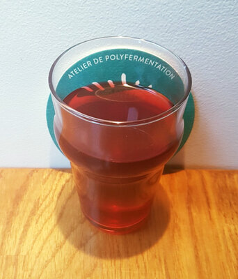 Kefir hibiscus