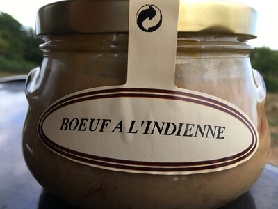 Conserve de boeuf à l'indienne