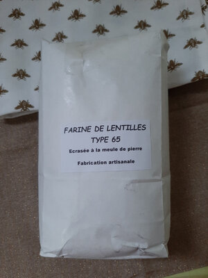 Farine de lentilles