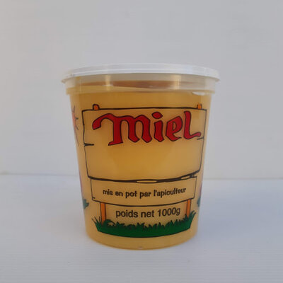 Miel de fleurs en pot kilo