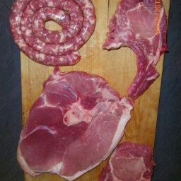 Grillades de porc. colis 6kg