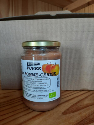Compote de pomme-cerise
