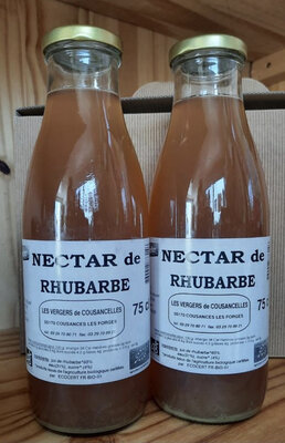 Nectar de rhubarbe 75cl
