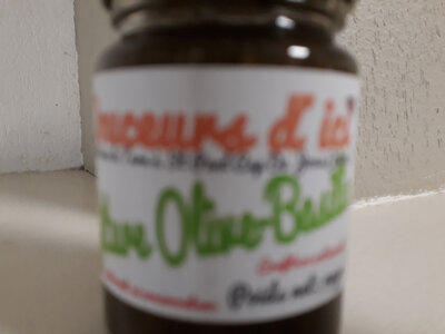 Confiture olives-basilic