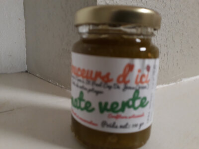 Confiture tomate verte