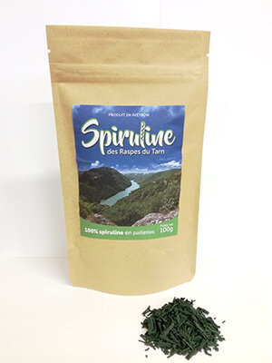 Spiruline paillettes 100g