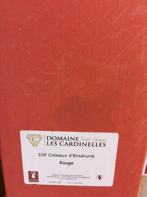 Fontaine à vin rouge 5l