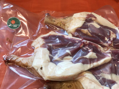 2 cuisses fraîches 700-800gr