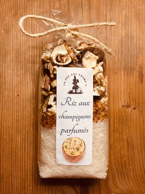 Riz aux champignons parfumés
