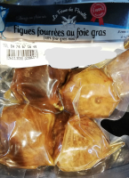 Acompte - 4 figues fourrées au foie gras