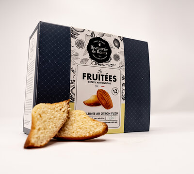 Madeleine 'les fruitées' citron yuz