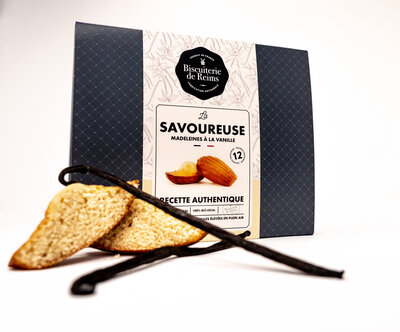Madeleine 'la savoureuse' vanille ma