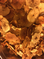 Pétales de pommes séchées croquantes