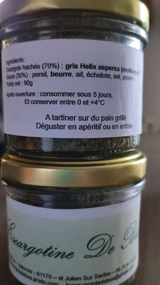 Escargotine (verrine)90gr