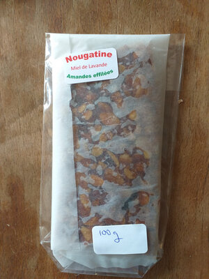 Nougatine miel de lavande label 